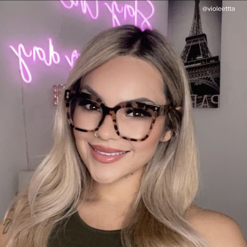 Chapman Braun-Tortoise Cateye Brille