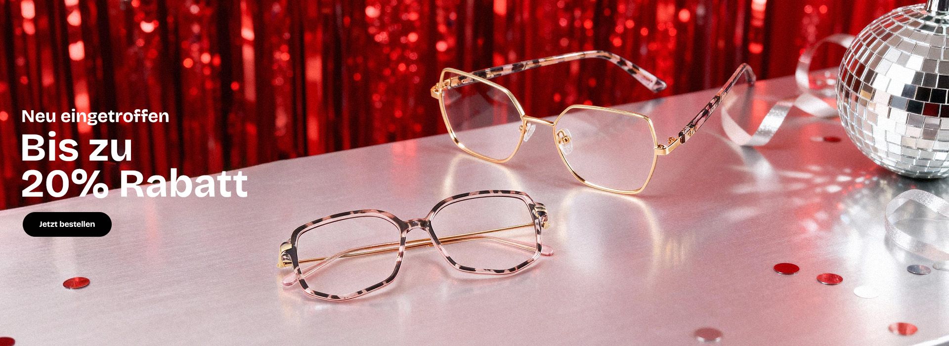 Zeelool optical eyeglasses online store TopBanner2