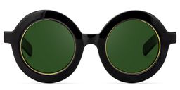 Calhoun Runde Schwarze Brille5