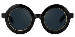Calhoun Runde Schwarze Brille12