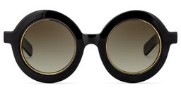 Calhoun Runde Schwarze Brille6