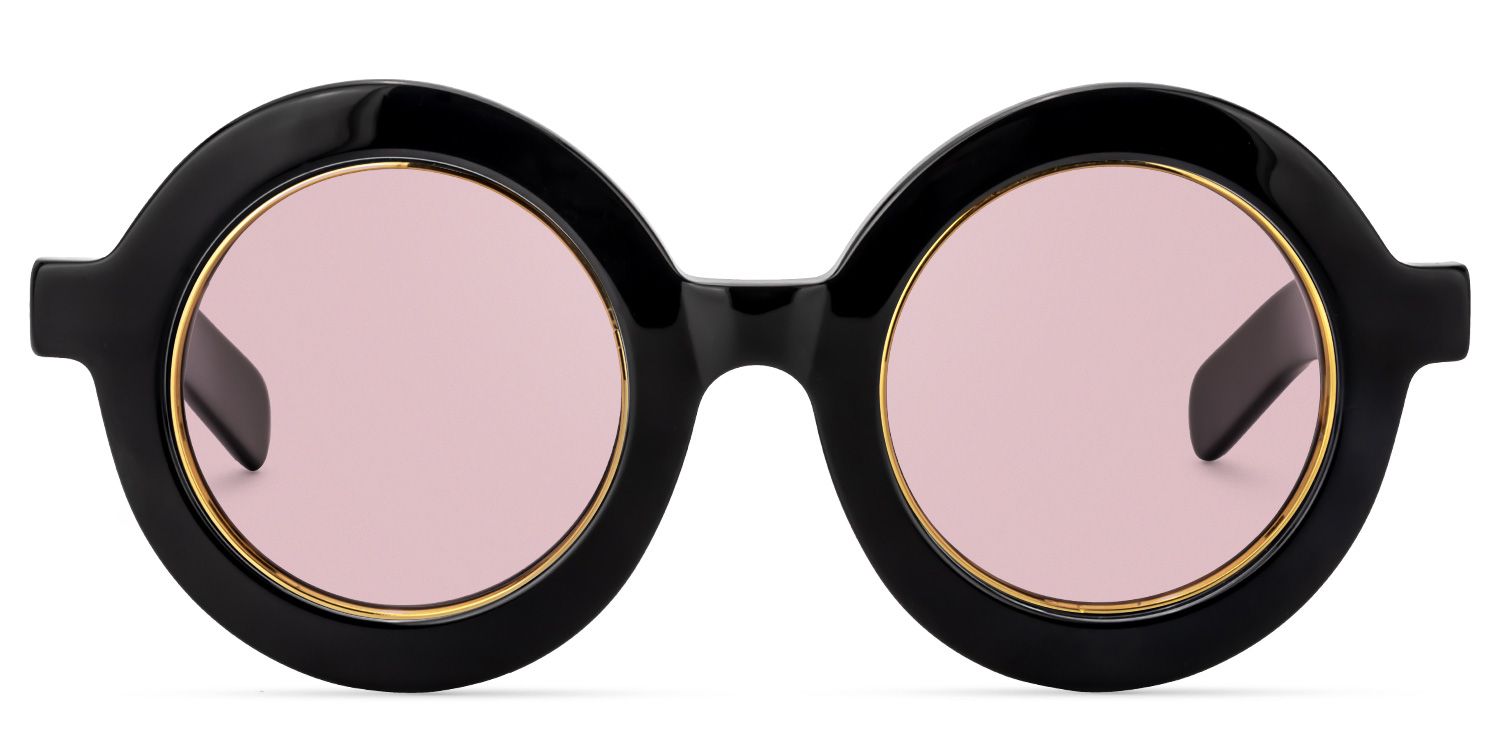 Runde Schwarze Brille | Zeelool Brillen11