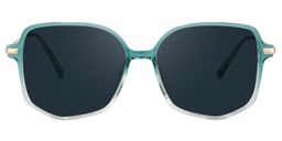 Payton Quadratische Grüne Brille13