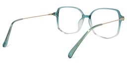 Payton Quadratische Grüne Brille5