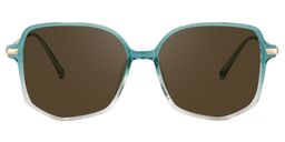 Payton Quadratische Grüne Brille6
