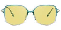 Payton Quadratische Grüne Brille7