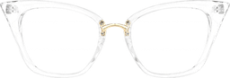 Chandrika Klarklar Cat Eye Brille5
