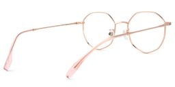Barak Gold Geometrische Brille3