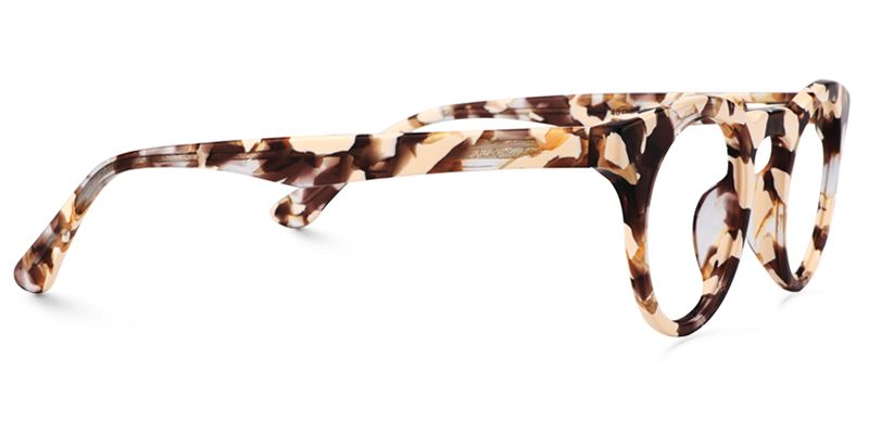 Abigail Braun-Tortoise Rund Brille3