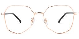 Joo Rosa Gold Geometrische Brille0