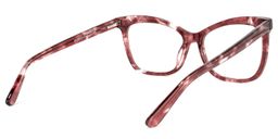 Richardson Hell Maroon Cateye Brille4