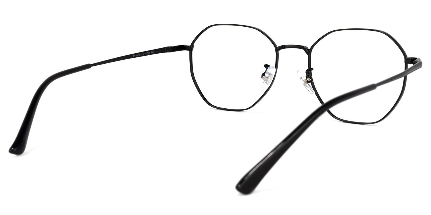 Ware Schwarz Geometrische Brille4