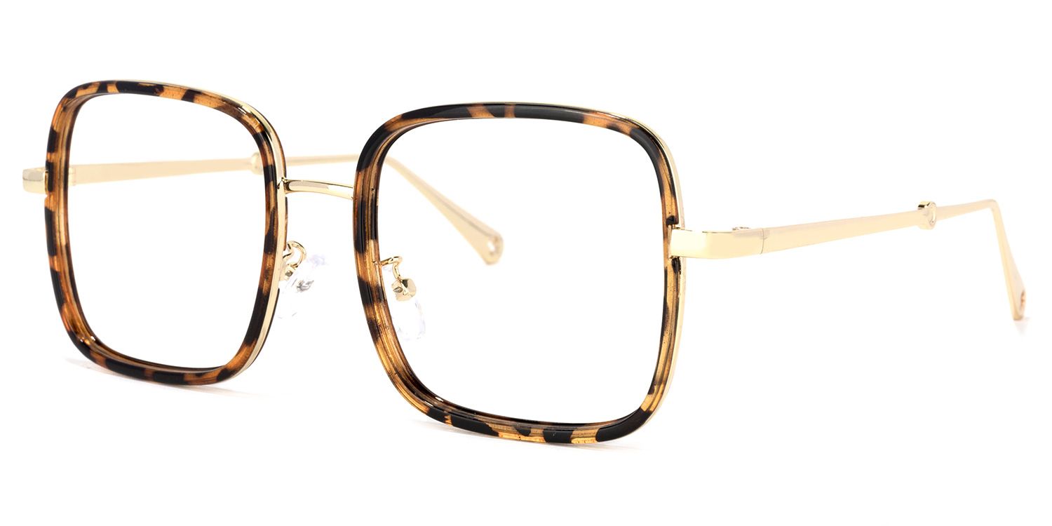 Jace Tortoise Rechteckige Brille1