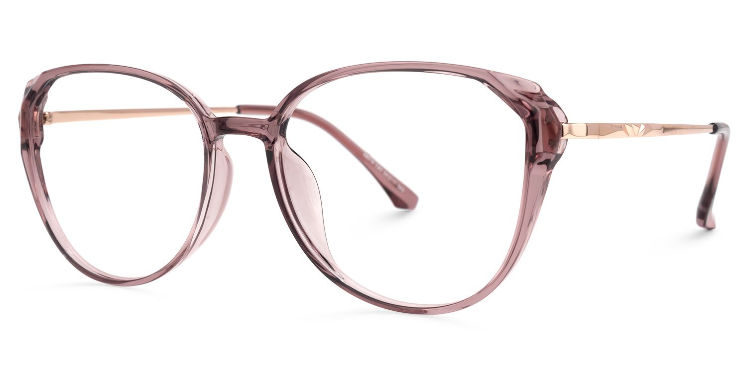Beata Lila Rund Brille1