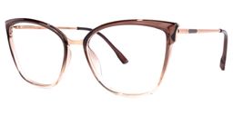 Imlah Braun Cateye Brille1