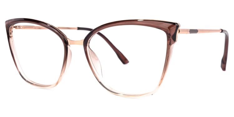 Imlah Braun Cateye Brille