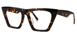 Cecile  Tortoise Cat Eye Brille1