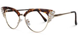 Hearn Tortoise Cateye Brille1