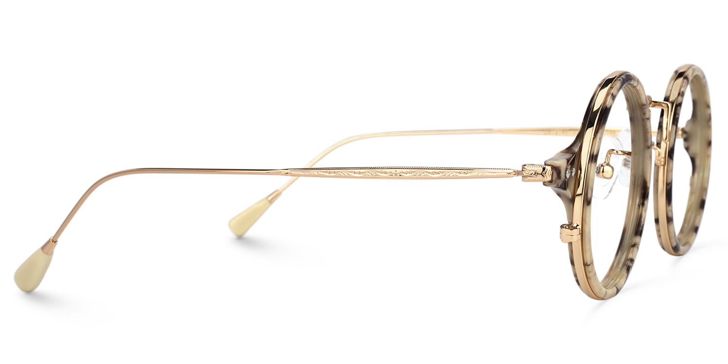 Hadassah Gelbe Runde Brille3