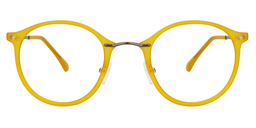 Ivy Gelb Rund Brille0