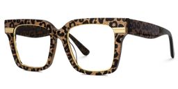 Taylor Braun-Leo Quadratisch Brille3