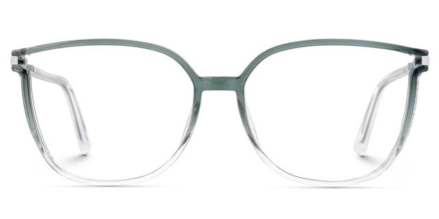 Walden Graugrün Cateye Brille