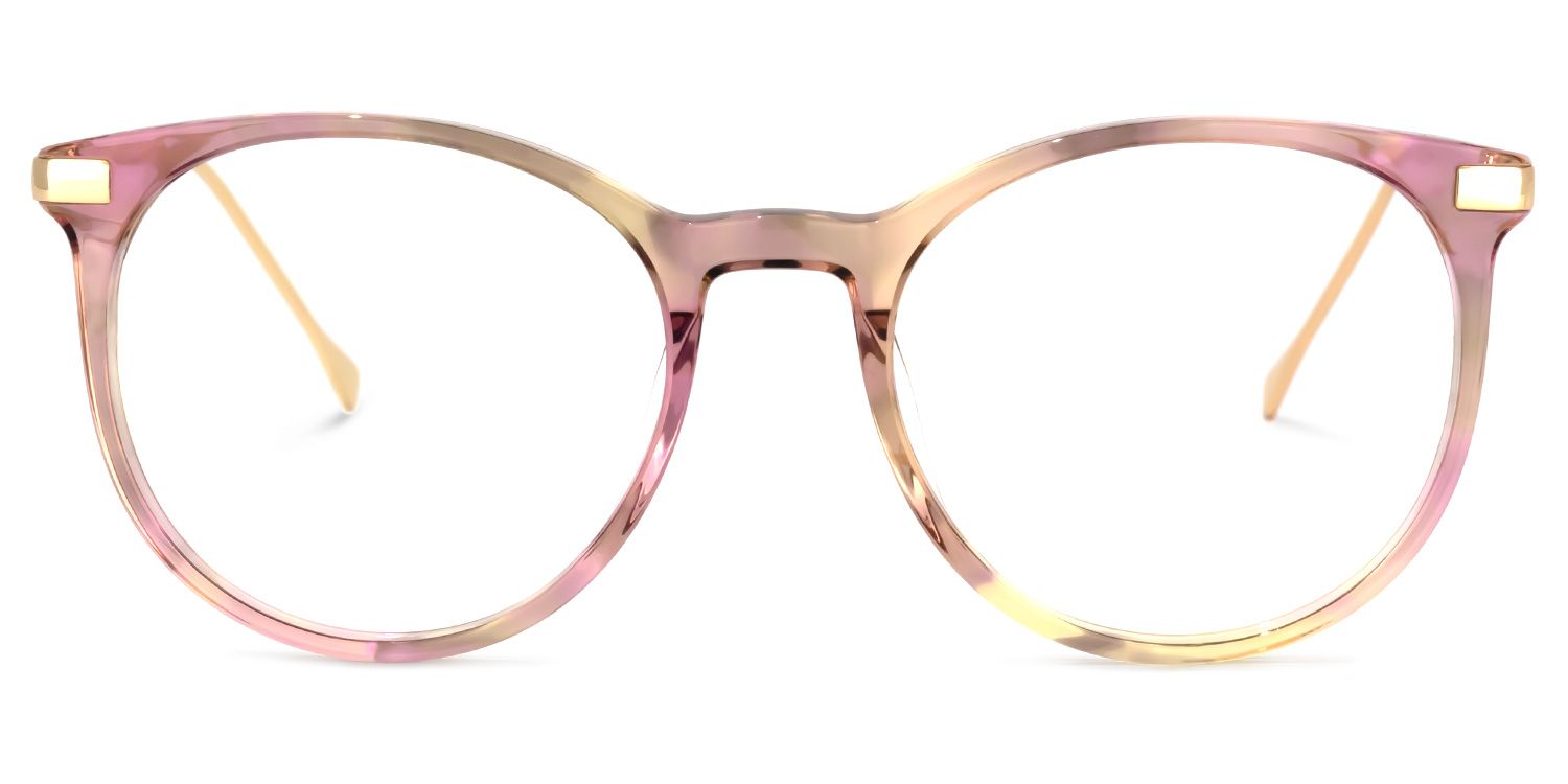 Lenid Bunt Rund Brille0