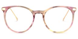 Lenid Bunt Rund Brille0