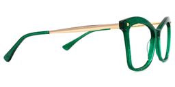Isaebella Grün Cateye Brille3