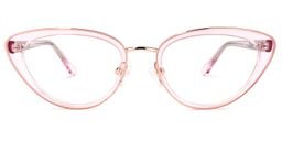 Cosme Rosa Klar Cateye Brille0