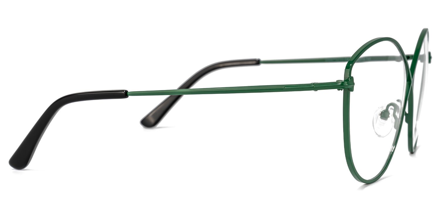 Garcia Grüne Geometrische Brille2