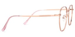 Lilly Rosa-Gold Geometrisch Brille3