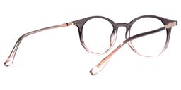 Haden Dunkellila Rund Brille2