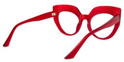 Depp Rot Cateye Brille3