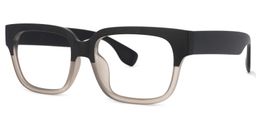 Colin schwarz grau rechteckige Brille1