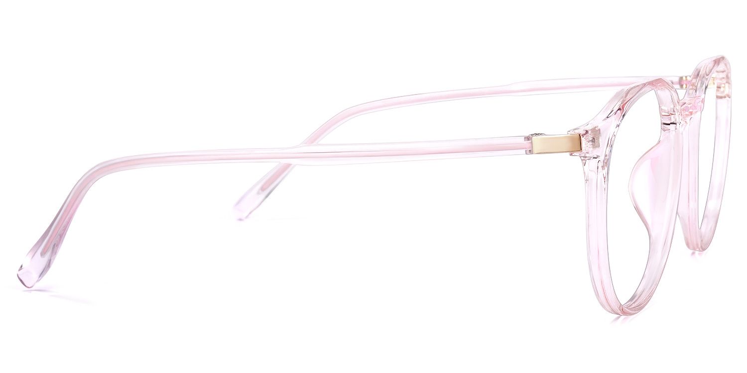 Zehra Rosa Klar Runde Brille3