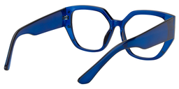 Fletcher Dunelblau Geometrisch Brille4