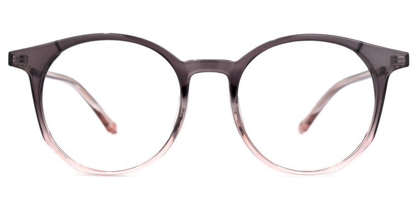 Haden Dunkellila Rund Brille