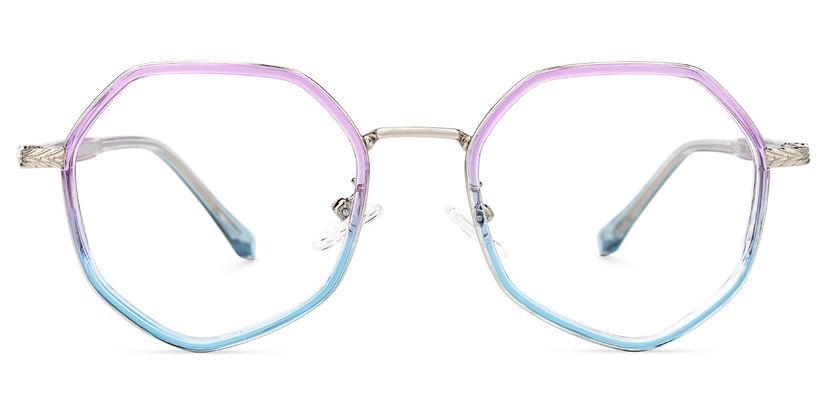 Randa Lila-Blau Geometrisch Brille