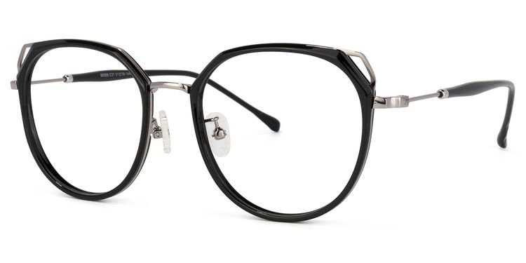 Ofelia Schwarz Geometrisch Brille