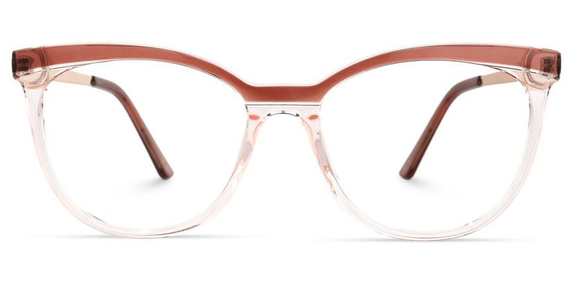 Gwendolyn Rot Cateye Brille