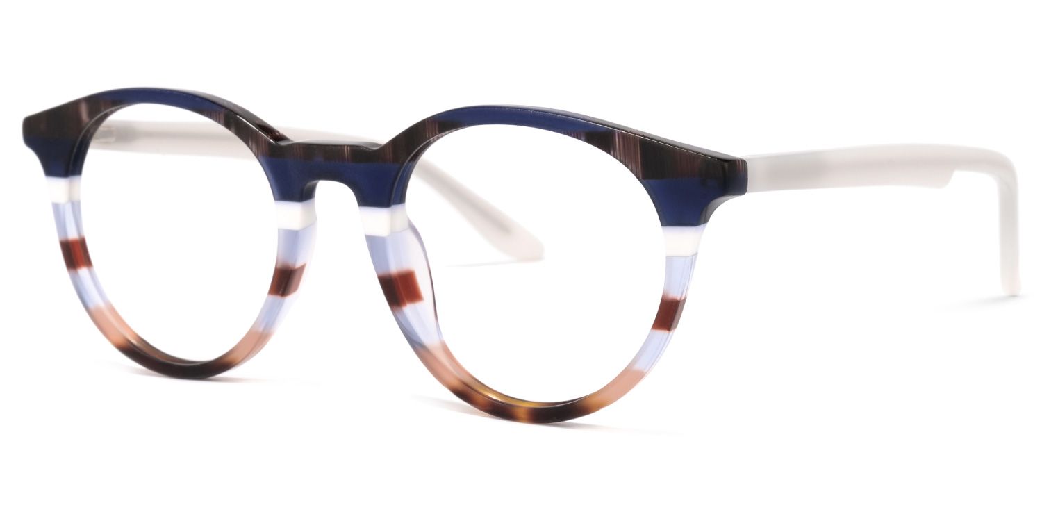 Abbra Braune Cateye Brille1