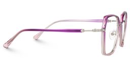 Burt Lila-Rosa Geometrisch Brille5