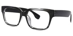 Colin schwarz rechteckige Brille1