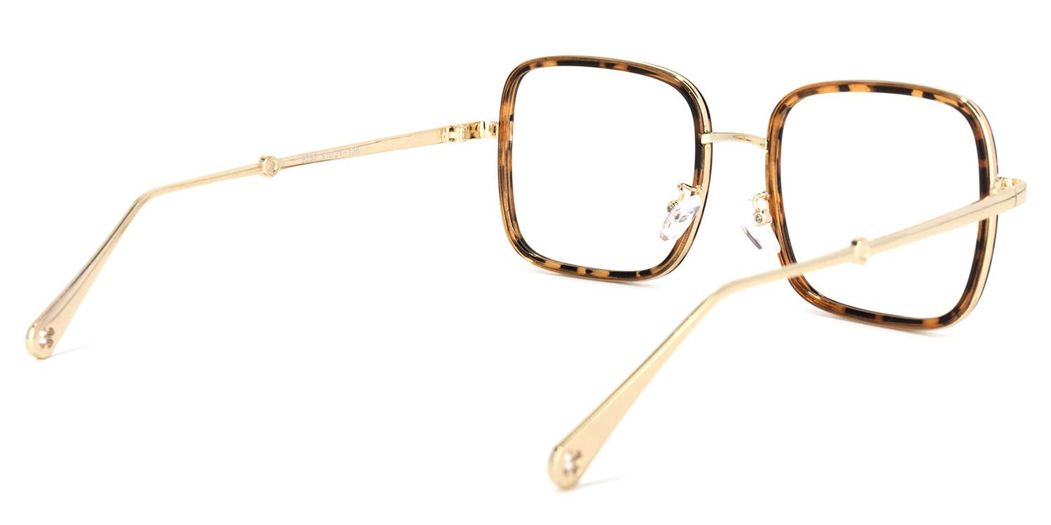 Jace Tortoise Rechteckige Brille4