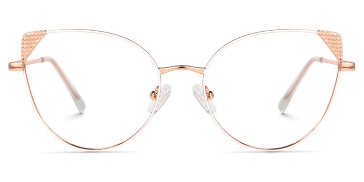 Eve Gold Cateye Brille