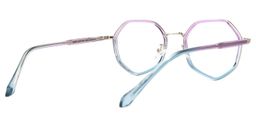 Randa Lila-Blau Geometrisch Brille4