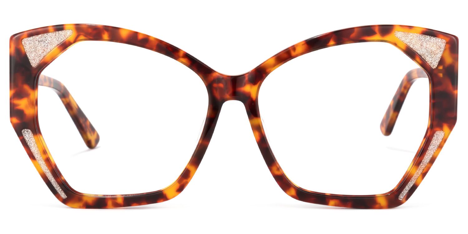 Cannes Tortoise Geometrische Brille0