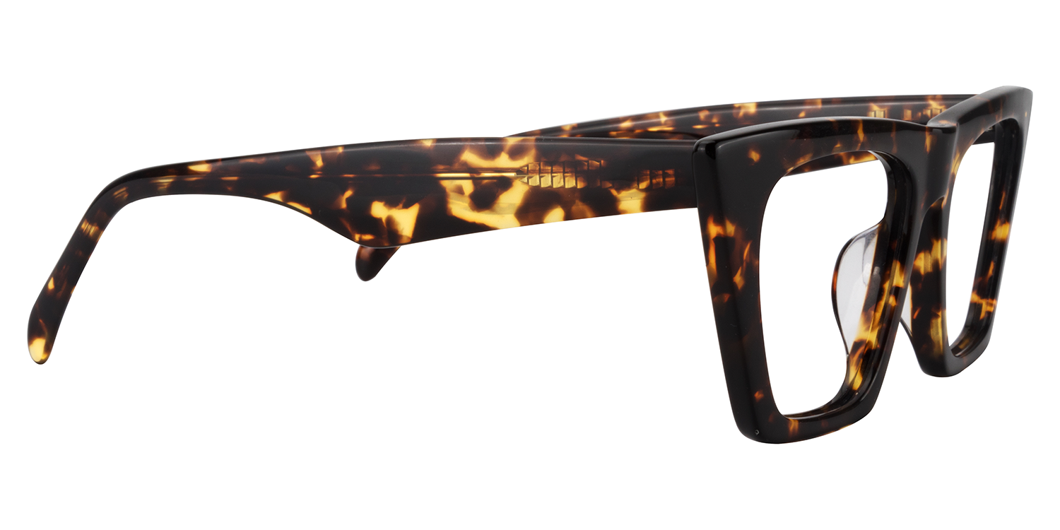 Cecile  Tortoise Cat Eye Brille3