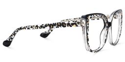Fenn Schwarz-Tortoise Cateye Brille5
